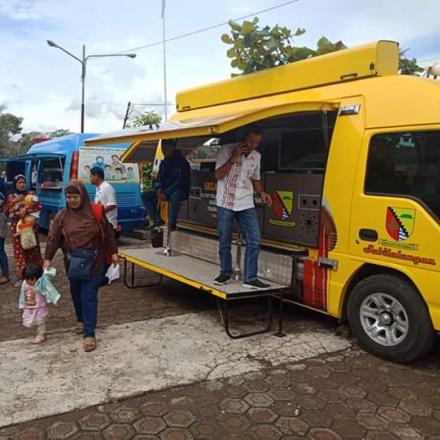 Pelayanan Terpadu Sabilulungan Kecamatan Nagreg diserbu warga