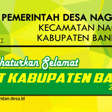 Selamat Hari Ulang Tahun Kabupaten Bandung ke-378 