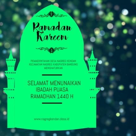 Selamat Menunaikan Ibadah Puasa Ramadhan 1440 H