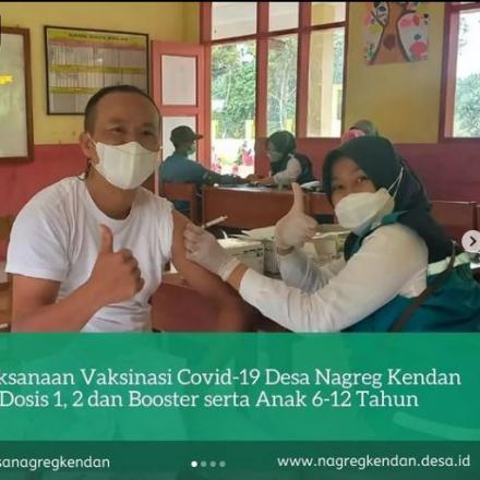 Kegiatan Vaksinasi Covid-19 Dosis 1,2,3 Bulan Januari