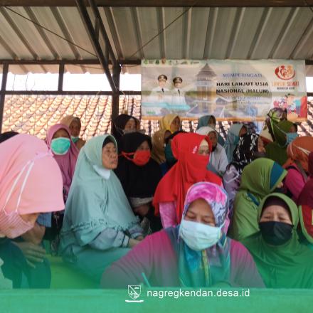 Menyambut Hari Lansia ke-26 Desa Nagreg Kendan Mengadakan Kegiatan Senam Lansia Bersama