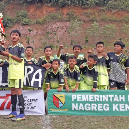 Grand Final Turnamen Mini Soccer antar RW U-13 se-Desa Nagreg Kendan