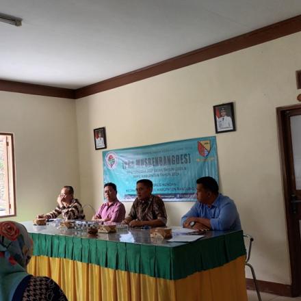 Pra Musrenbangdes RKPDesa Th. 2023 dan RKPD Kabupaten Th. 2024